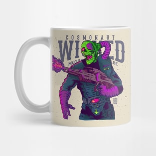 G.I Joe Cosmonaut Skull Neon Soldier Mug